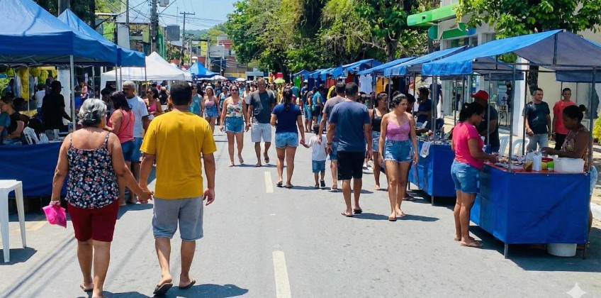 Rua de Diversão e Compras movimenta Pinheiral neste domingo